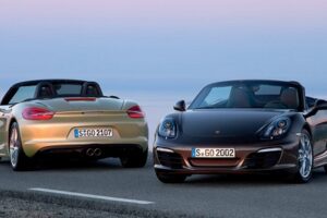 Porsche เปิดตัวสปอร์ตแบบ "Cayman and Boxster" ในประเทศเบลเยี่ยมและนอร์เวย์