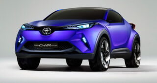 Toyota เปิดตัวแนวคิดรถ Compact Crossover แบบ "C-HR Sporty"
