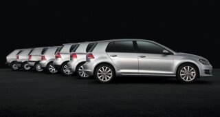 VW Golf รุ่นที่แปดเปิดตัวแล้วห่างจาก