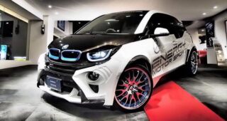 ค่ายแต่งรถชื่อดังจากญี่ปุ่นเปิดตัวชุดแต่งของ "BMW i3 EVO" สุดโหด