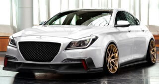 ARK Performance จัดเต็มเปิดตัวชุดแต่ง "Hyundai Genesis" ท้าชน BMW M5