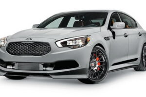 KIA เปิดตัวรถแบบ "K900" พร้อมโชว์ในงานที่  SEMA Show