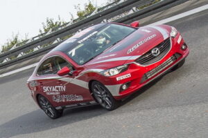 Mazda6 Diesel ทดสอบเวลาครั้งสุดท้ายกว่า 24 ชั่วโมงรวด ภายใต้ความเร็วเฉลี่ย 221 กิโลเมตร/ชั่วโมง