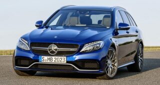 Mercedes-Benz เปิดตัวรูปภาพ "AMG C63" 470 แรงม้า