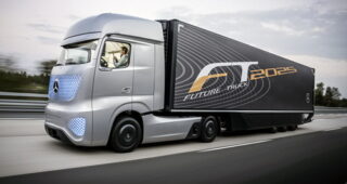 Mercedes เปิดตัวรถบรรทุกแห่งอนาคต "2025 Concept Truck"