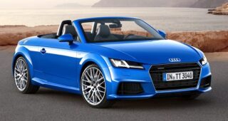 Audi เตรียมเปิดตัวสปอร์ตสุดโหด "TT และ TTS Roadster"