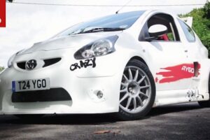 เผยโฉม "Toyota Aygo Crazy" แต่งซิ่งพร้อมเครื่องยนต์แบบ Turbocharged