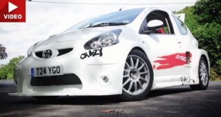 เผยโฉม "Toyota Aygo Crazy" แต่งซิ่งพร้อมเครื่องยนต์แบบ Turbocharged