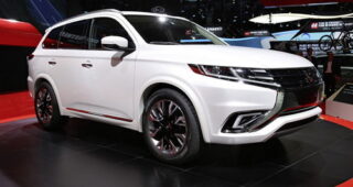 Mitsubishi เปิดตัวโฉมแบบ PHEV Versions สำหรับรถ