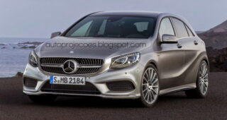 Mercedes เปิดตัวภาพ A-Class ตกแต่งหรูหราทาบชั้น S-Class