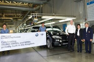 BMW THAILAND ฉลองความสำเร็จประกอบยนตรกรรมหรูบีเอ็มดับเบิลยูและมินิ ครบ 5 หมื่นคัน