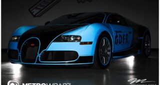 Flo Rida แรพเปอร์ชื่อดังมาพร้อมกับรถ Bugatti Veyron สีใหม่ไฉไลกว่าเดิม