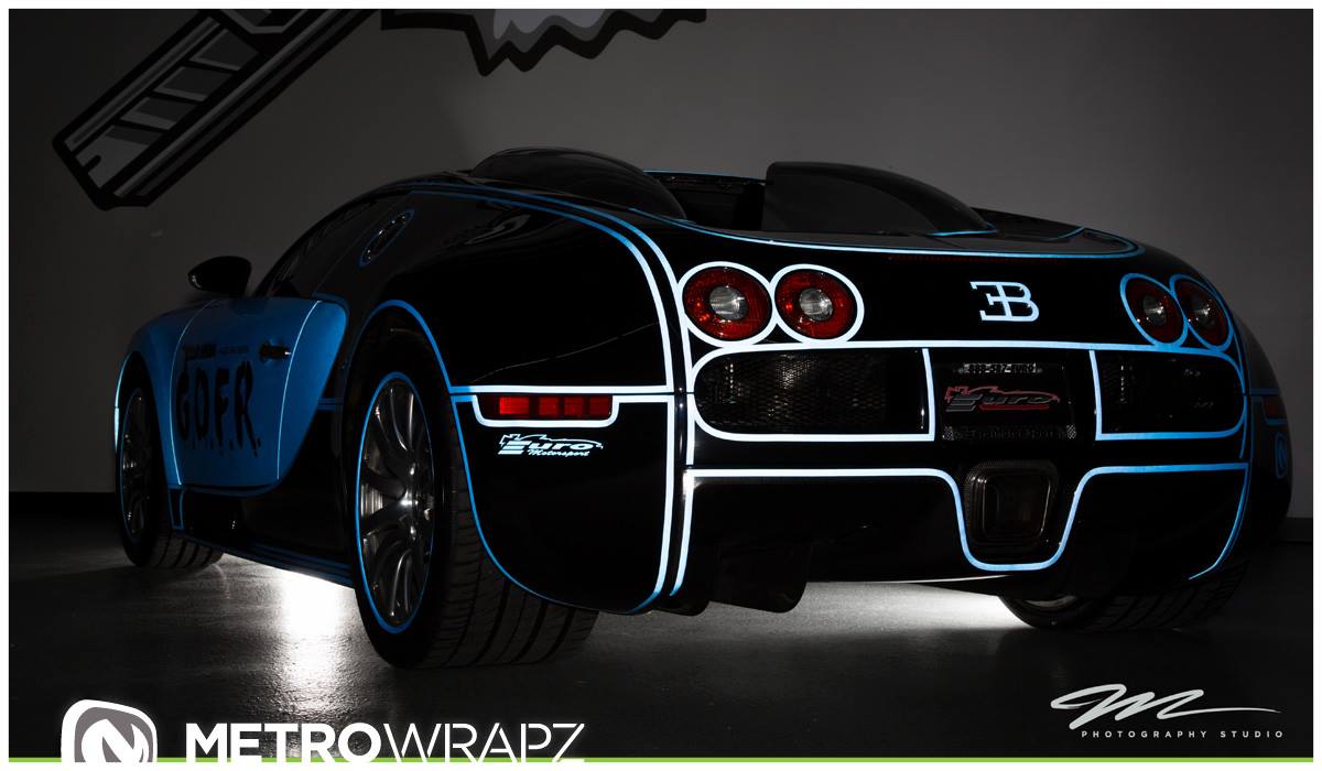 Flo Rida แรพเปอร์ชื่อดังมาพร้อมกับรถ Bugatti Veyron สีใหม่ไฉไลกว่าเดิม