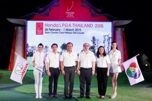 HONDA จับมือช่อง 7 สี แถลงข่าวความพร้อมจัดการแข่งขัน  Honda LPGA THAILAND 2015 ชิงเงินรางวัล 1.5 ล้านเหรียญสหรัฐ
