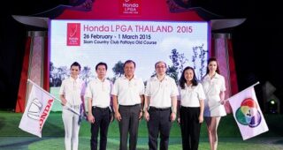 HONDA จับมือช่อง 7 สี แถลงข่าวความพร้อมจัดการแข่งขัน Honda LPGA THAILAND 2015 ชิงเงินรางวัล 1.5 ล้านเหรียญสหรัฐ