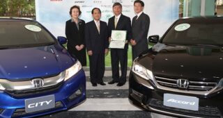 ยนตรกรรมฮอนด้า 14 รุ่น ได้รับการรับรอง “ฉลากเขียว” ตอกย้ำพันธสัญญาด้านสิ่งแวดล้อม