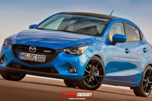 X-Tomi เปิดตัวภาพชุดแต่งของรถแบบ "2016 Mazda2 MPS" ออกมาแล้ว