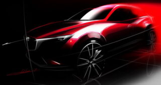 Mazda CX-3 รุ่นใหม่ล่าสุดพร้อมเปิดตัวรายละเอียดในงานอย่าง LA Auto Show