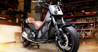 The Hyper Modified Yamaha T-Max 530 สกู๊ตเตอร์ ไอเดียกลายพันธุ์