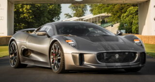 เผยสปอร์ตแบบ "Jaguar C-X75" พร้อมถ่ายทำภาพยนตร์ "Bond 007" ภาคใหม่