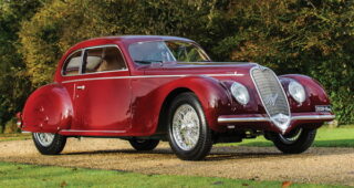 RM Auctions เตรียมเปิดประมูล "1939 Alfa Romeo" รถของภรรยา Mussolini
