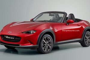 เผยโฉมเรนเดอร์ "2016 Mazda MX-5" แบบเปิดประทุนสุดสปอร์ต