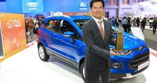 FORD รับรางวัล “ธุรกิจยานยนต์ยอดนิยม” ด้านภาพลักษณ์ดีเด่นประเภทควบคุมการขับขี่ได้ดี