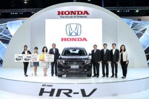 HONDA มอบรางวัลจากแคมเปญ “ฮอนด้า 50 ปี แฮปปี้ 50 ล้าน” ให้กับผู้โชคดีครั้งแรก ในงาน Motor Expo 2014