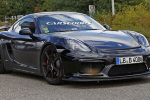 เปิดตัวโฉมชุดแต่ง "GT4" ของ Porsche Cayman คาดเปิดตัวได้ปีหน้า