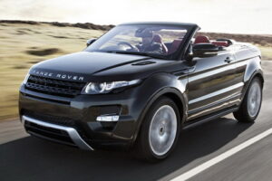 เผยภาพแอบถ่าย "Range Rover Evoque" โฉมเปิดประทุนในการทดสอบที่ UK