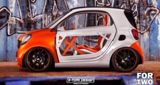 เปิดตัวรถแบบ Smart ForTwo "X-Bow" ในแบบเบากว่าเดิม