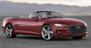 นักออกแบบอิสระเผยโฉม "Audi Prologue Concept" แบบเปิดประทุน