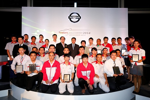 นิสสัน จัดแข่งขันทักษะระดับประเทศ ประจำปี 2557