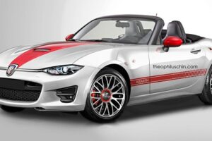 2016 Mazda MX-5 โฉมแบบ Abarth Roadster เปิดตัวเรนเดอร์ 3D แล้ว