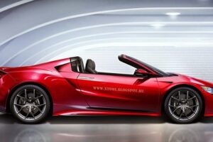 เปิดตัวภาพเรนเดอร์ "Acura NSX" แบบเปิดประทุนสุดหรูหรา