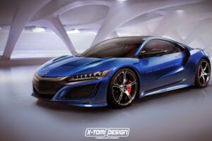 X-Tomi เปิดตัวภาพเรนเดอร์ของ "2017 Acura NSX Type-R" สุดสวยงาม