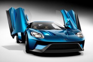 FORD GT SUPERCAR ใหม่ ระบบแอโรไดนามิกส์ เครื่องยนต์ EcoBoost และวัสดุมวลเบา