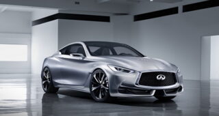 Infiniti เปิดตัวรูปภาพสปอร์ตแบบ "Q60 Coupe Concept"