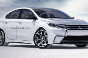 เปิดตัวภาพเรนเดอร์ "2017 Mitsubishi Lancer" คงเอกลักษณ์แบบเก่าครบครัน