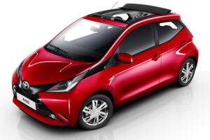Toyota Aygo เปิดตัวหลังคาแบบ X-Wave Canvas Roof