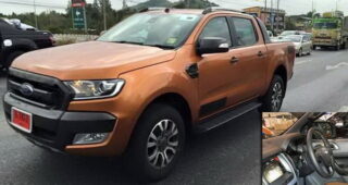 2015 Ford Ranger ตัวต้นแบบถูกแอบถ่ายพร้อมนำมาเผยรายละเอียดแล้ว