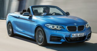 BMW เผยภาพแบบ HD ของสปอร์ตแบบ 2-Series Convertible (เปิดประทุน)