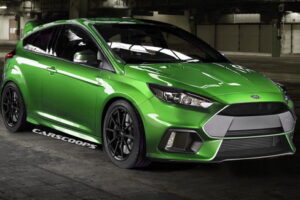 เปิดตัวภาพเรนเดอร์ของ Ford Fucus RS แบบ 3 ประตู