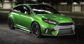 เปิดตัวภาพเรนเดอร์ของ Ford Fucus RS แบบ 3 ประตู