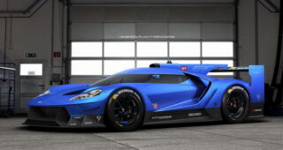 เปิดตัวรถแข่งแบบ "2017 Ford GT Le Mans" ในภาพเรนเดอร์+วีดีโอ