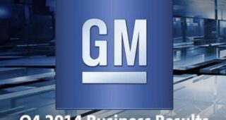 GM ประกาศรายได้สุทธิไตรมาสที่สี่ของปี 2557 ที่ 1.1 พันล้านเหรียญสหรัฐฯ