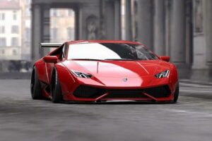 ทีมงาน Liberty Walk จัดให้เปิดตัวสปอร์ต "Lamborghini Huracan" ใช้โฉมแต่งรุ่นเก่า