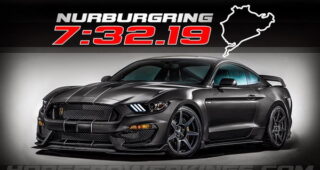 เปิดตัวเวลาทดสอบ "2016 Shelby GT350R" ในสนามที่ Nurburgring