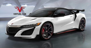 เปิดตัวภาพเรนเดอร์โฉมสปอร์ตของ Acura / Honda NSX Type R ดุดันมากกว่าเก่า