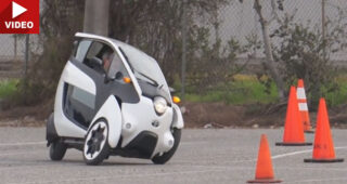 เปิดตัวการทดสอบ “Toyota i-Road” ก่อนผลิตจริง